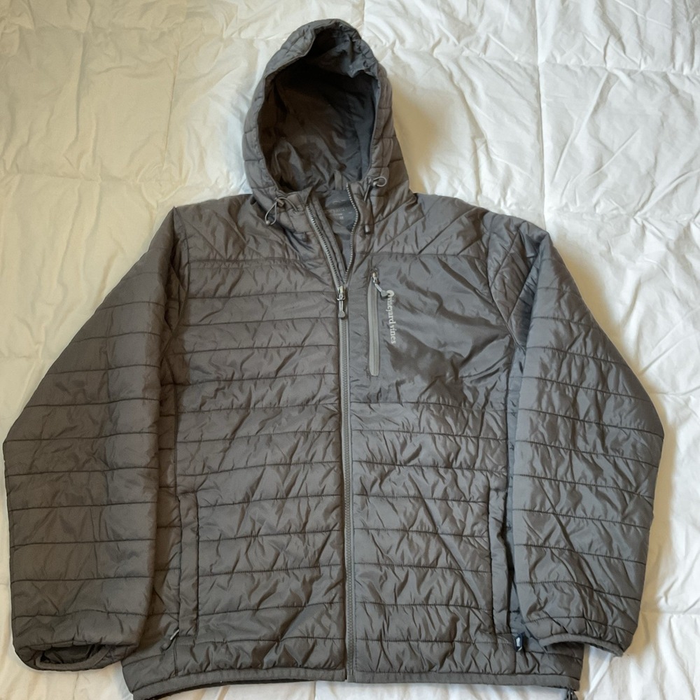 Vineyard Vines Men's M Mountain Weekend Performance Puffer Jacket  Hooded *READ*